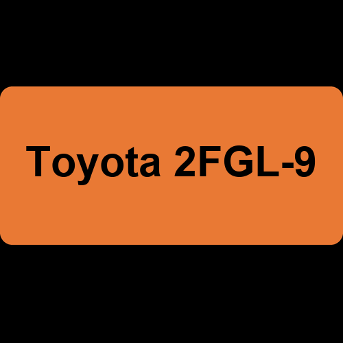 Toyota 2FGL-9
